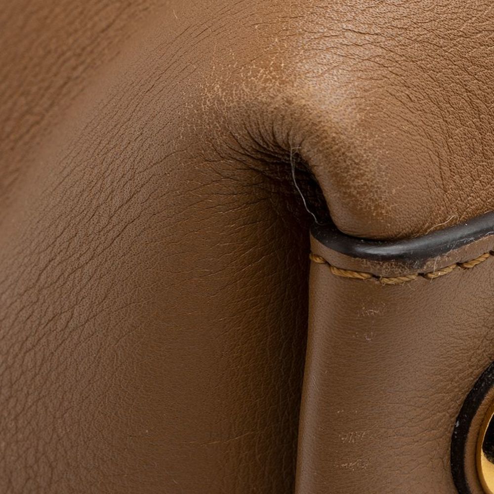 Louis Vuitton Leather Noisette Parnassea Bagatelle Shoulder Bag - Picture 15 of 15